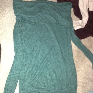 Off the shoulder sweater